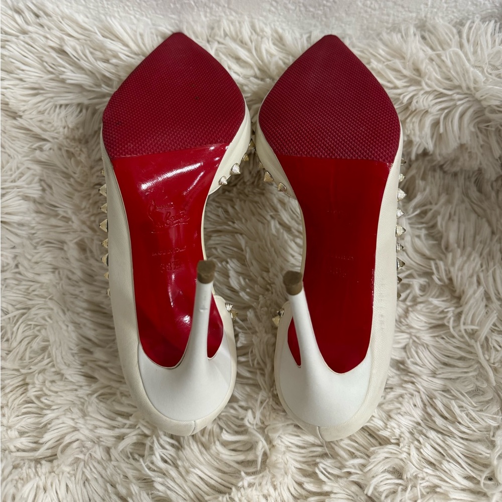SOLD ❌CHRISTIAN LOUBOUTIN 
Shiny Nappa Irishell 100 Pumps 38.5 - Picture 5 of 8
